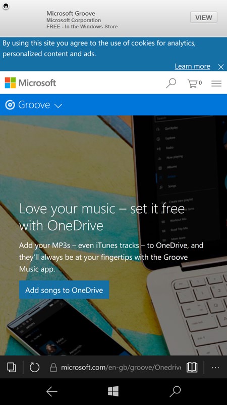 how to add album art groove music