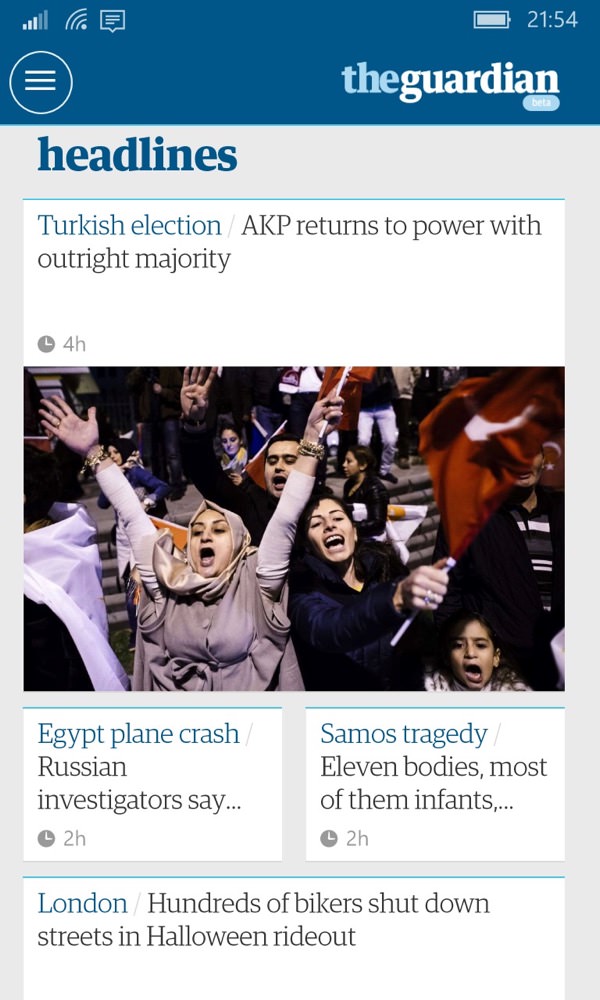 The Guardian screenshot