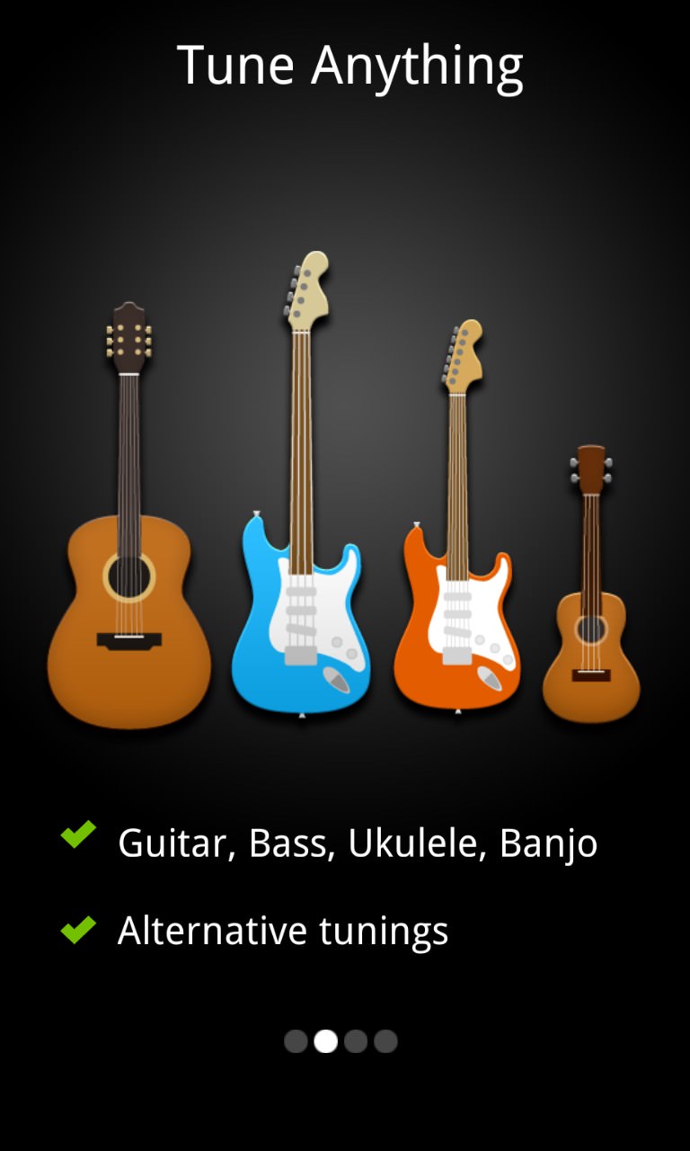 Screenshot, Guitar Tuna
