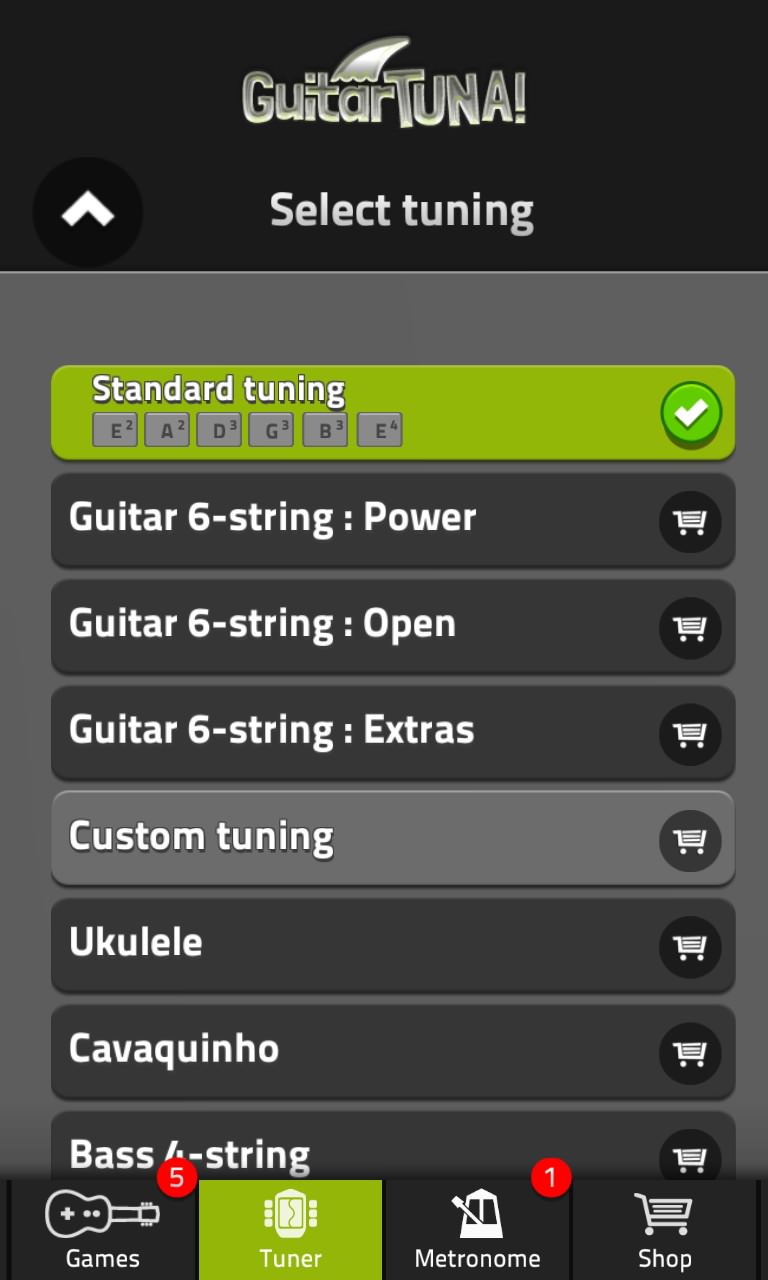 Freemium app Guitar Tuna comes in from iOS and Android, but impresses