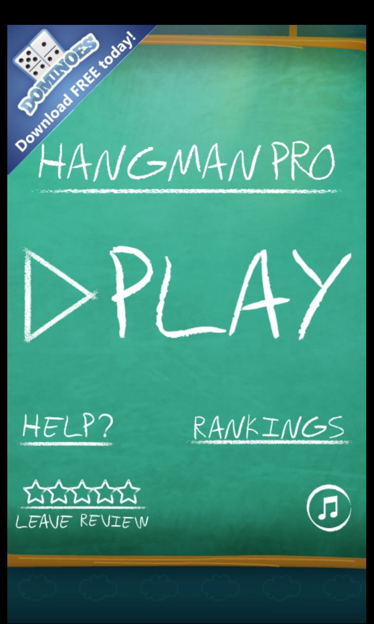 Screenshot, Hangman Pro