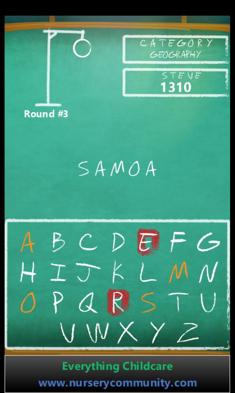 Screenshot, Hangman Pro