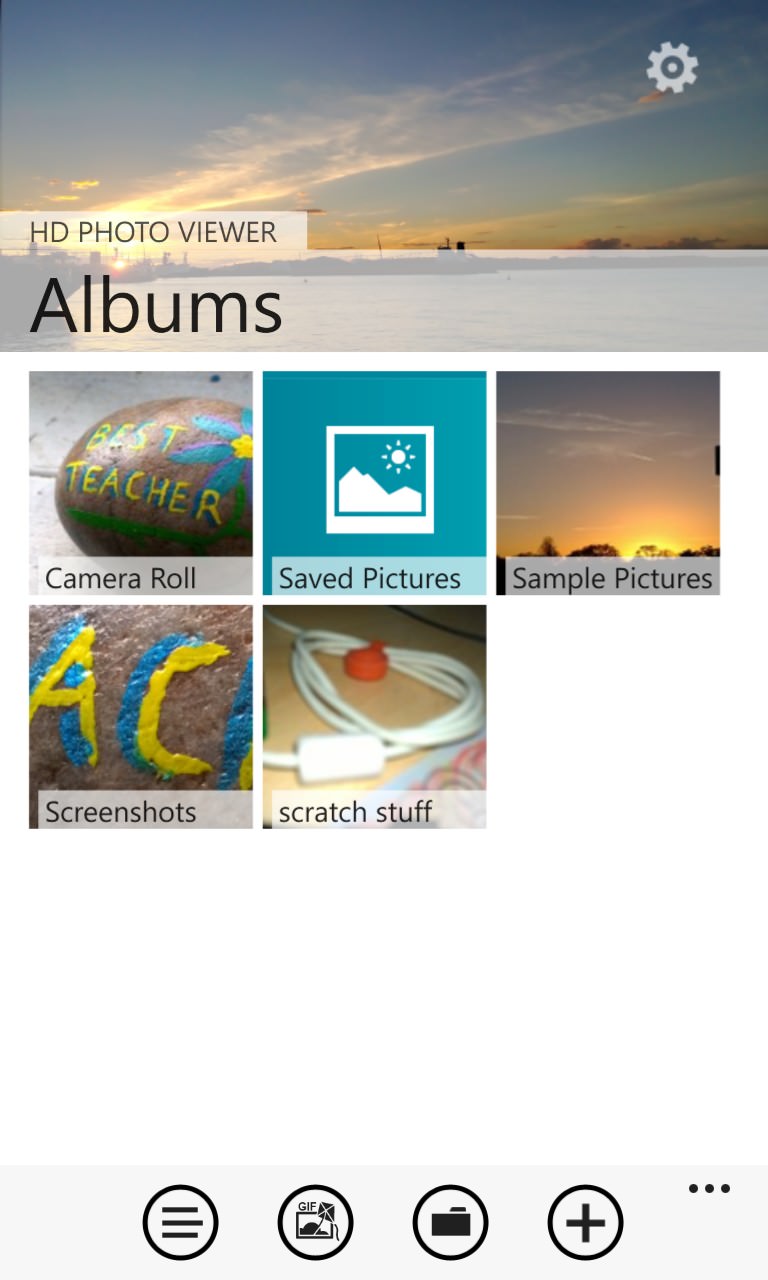 Screenshot, HD Photo Viewer 8.1