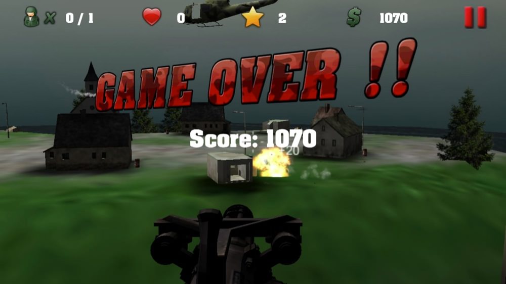 Screenshot, Heli Gunner 2 - frontline air combat