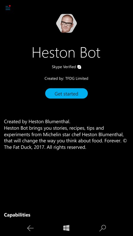 Screenshot, Heston bot