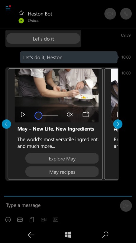 Screenshot, Heston bot