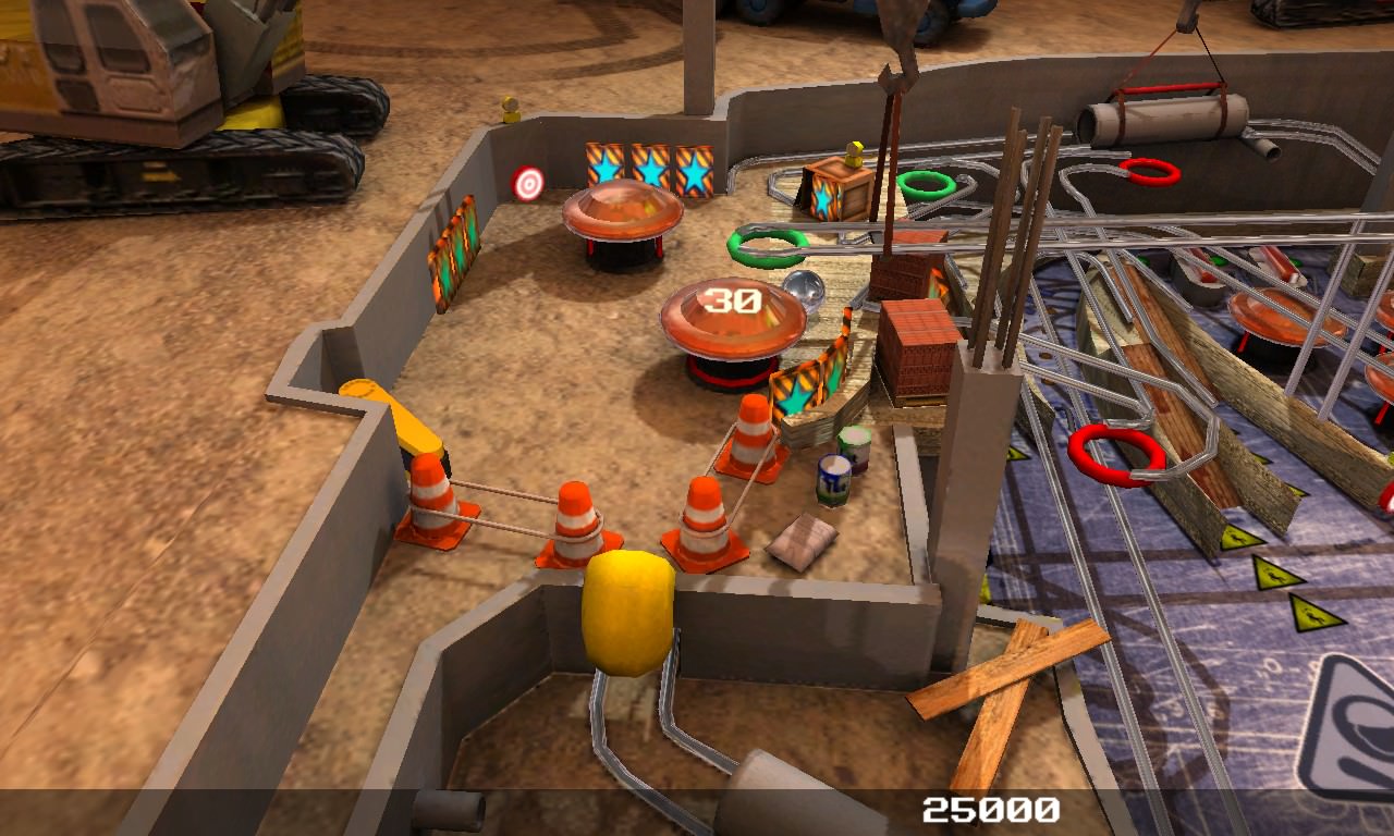 Screenshot, Pinball League: HardHat Zone