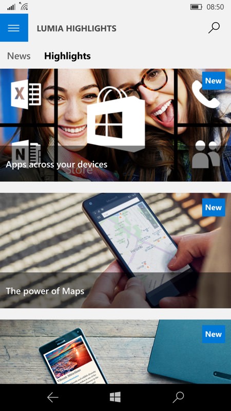 Lumia Highlights screenshot