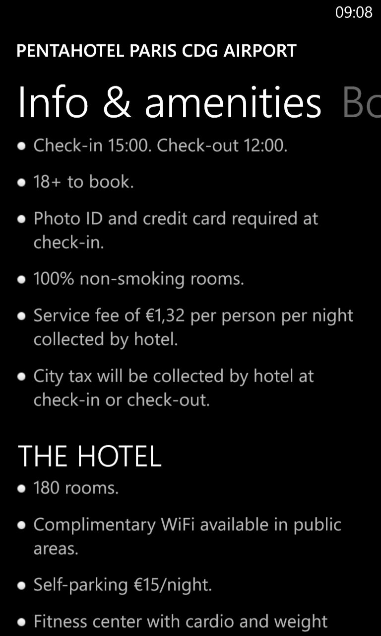 Screenshot, Hotel Tonight