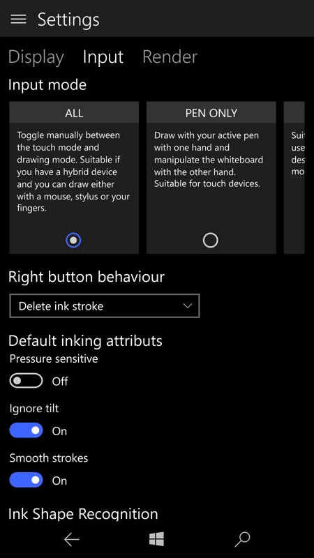 Inkodo UWP screenshot