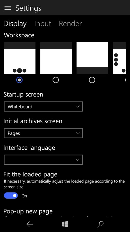 Inkodo UWP screenshot