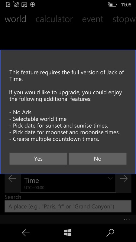 Screenshot, Jack of Time UWP