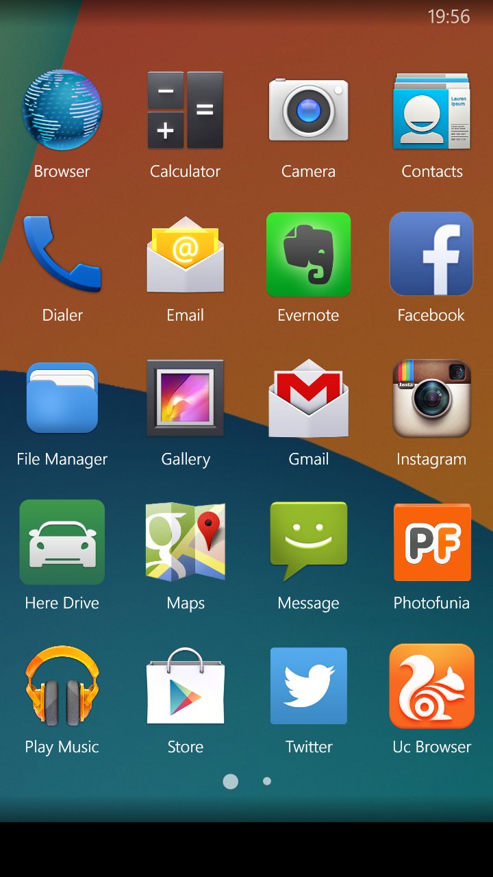 windows phone launcher