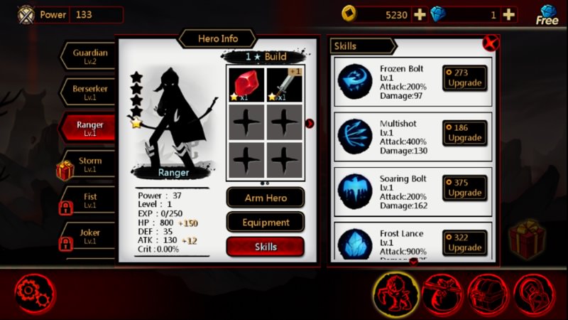 Screenshot, League of Stickmen