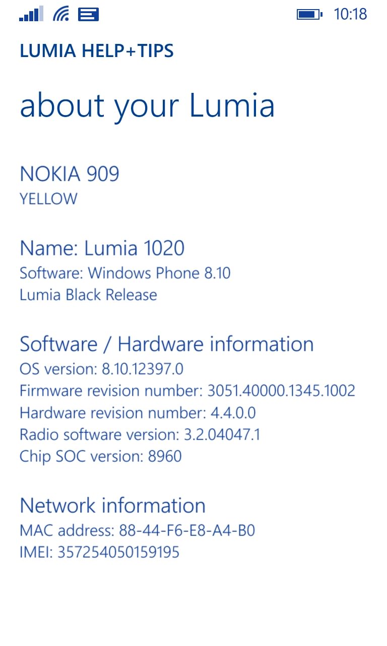 Lumia Tips+Tricks screenshot