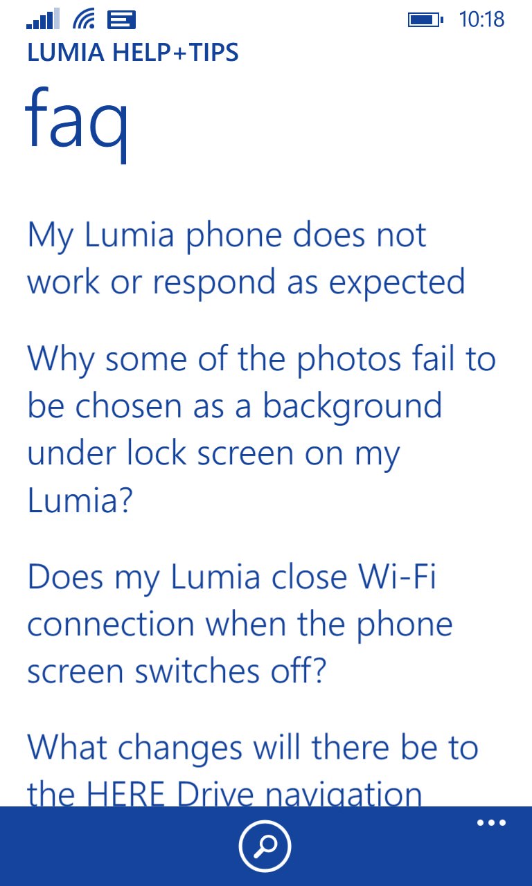 Lumia Tips+Tricks screenshot