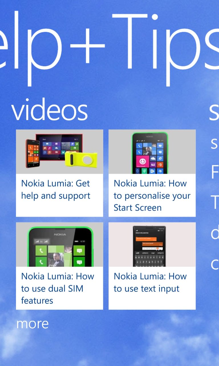 Lumia Tips+Tricks screenshot