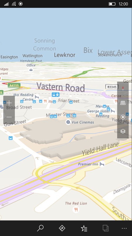 Screenshot, Windows 10 Maps