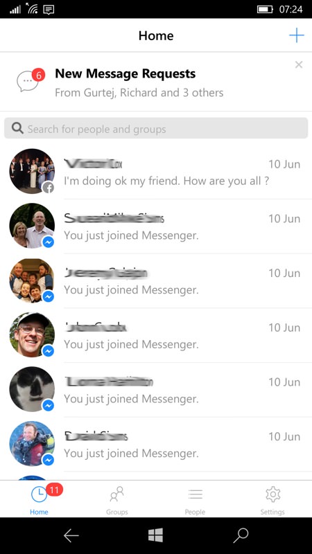 Facebook Messenger (Beta)