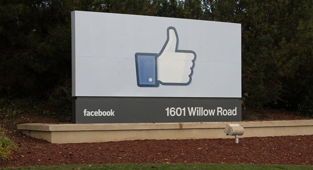 Facebook like sign