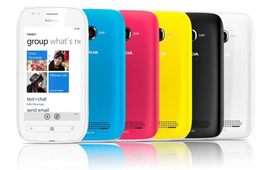 Nokia Lumia 710 Colours