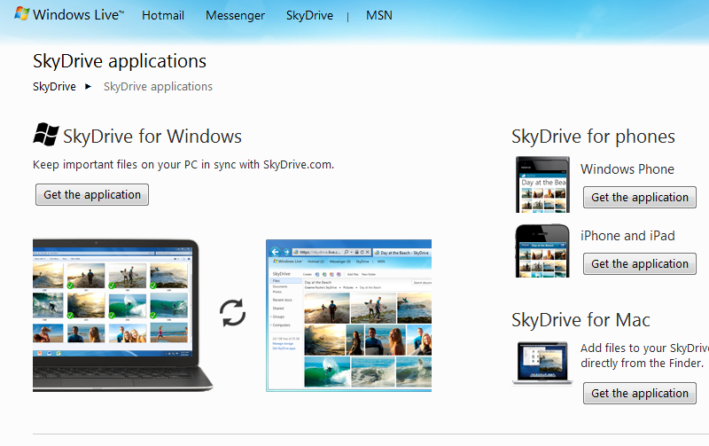 SkyDrive Desktop