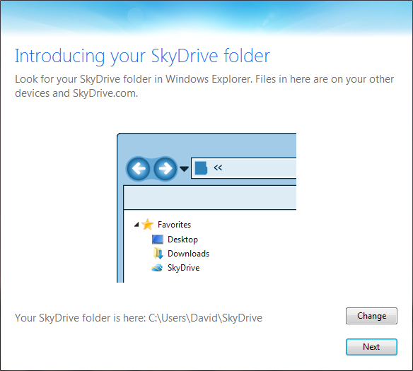 SkyDrive Desktop