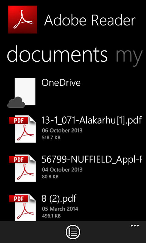 Adobe OneDrive