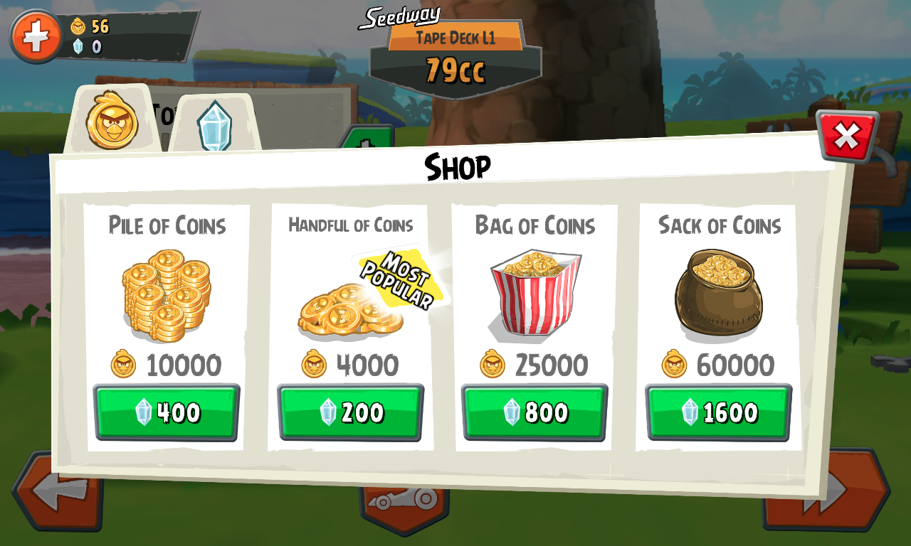 Report: Angry Birds Go! has $100 microtransaction in soft launch