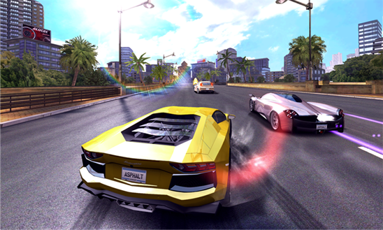 Asphalt 7 screen