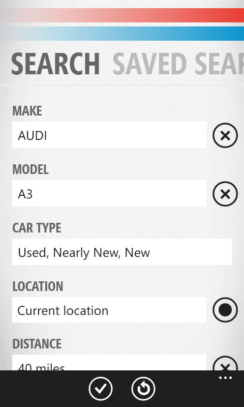 Auto Trader app