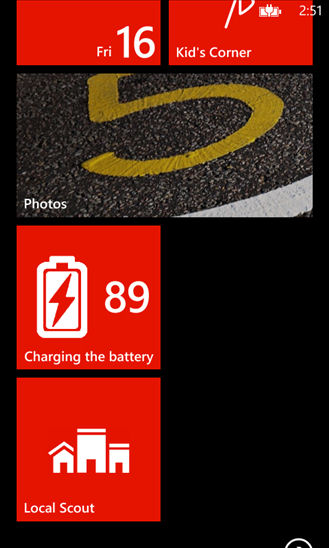 Battery Level for Windows Phone 8