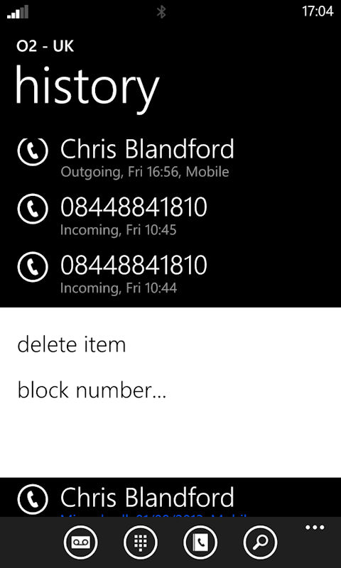 Call blocking