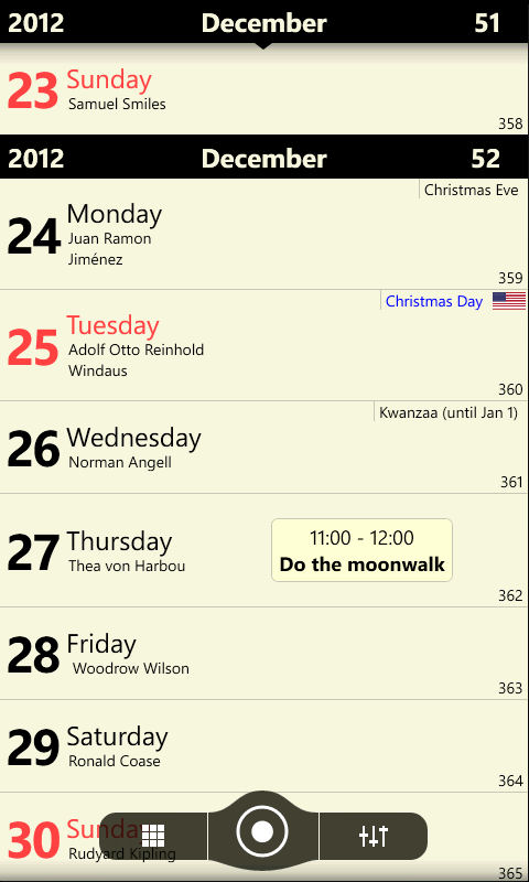 Calendar