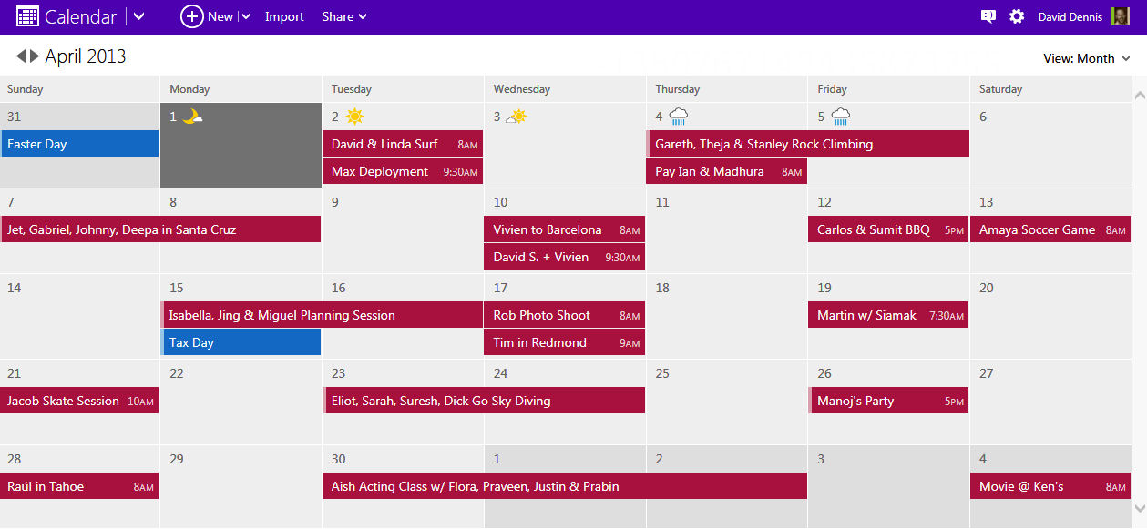 Microsoft rolling out modern calendar experience for Outlook com