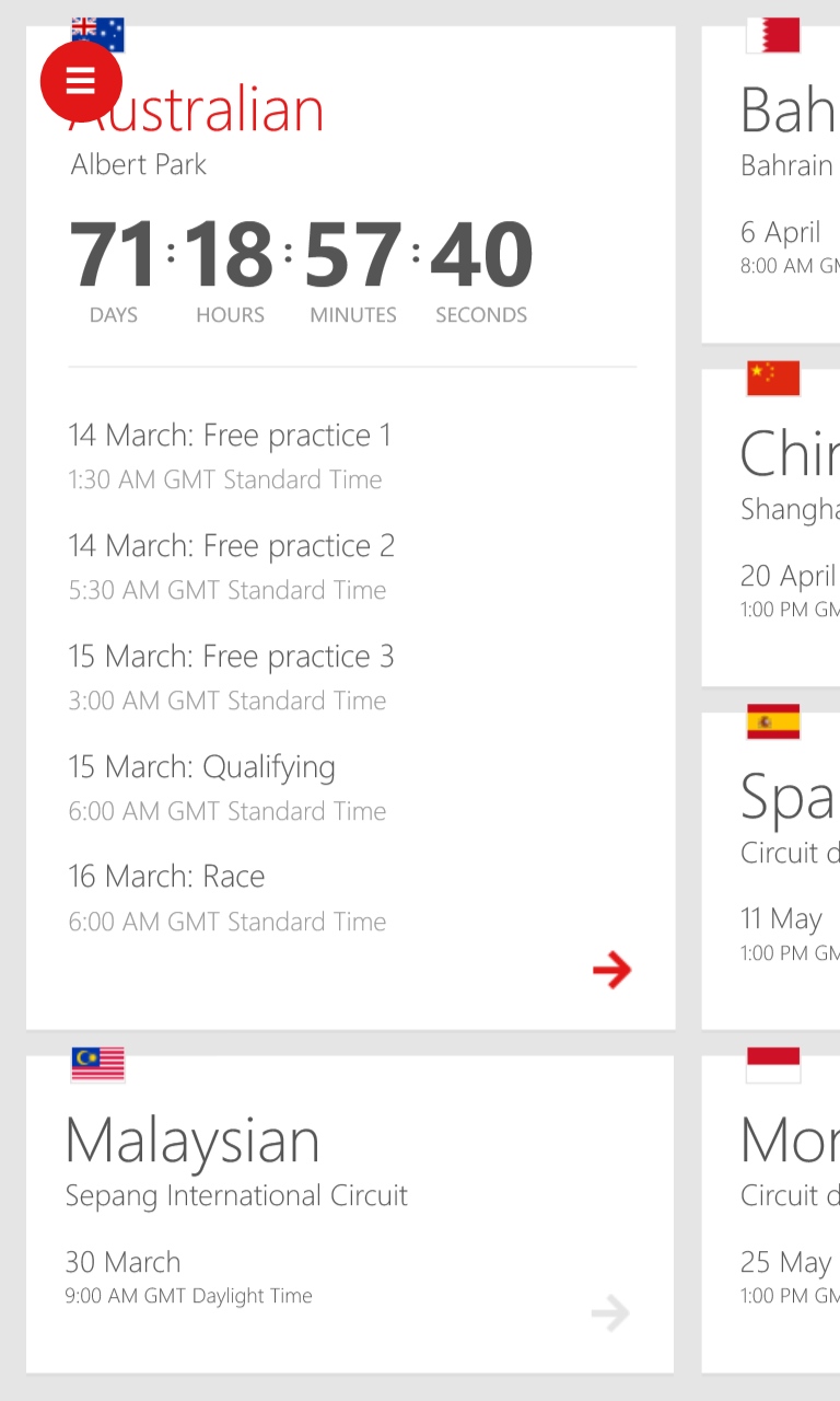 ESPN brings F1 coverage to Windows Phone with new app