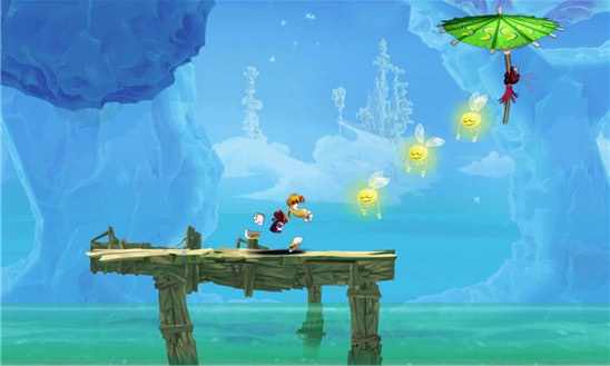 Screenshot, Rayman Fiesta Run