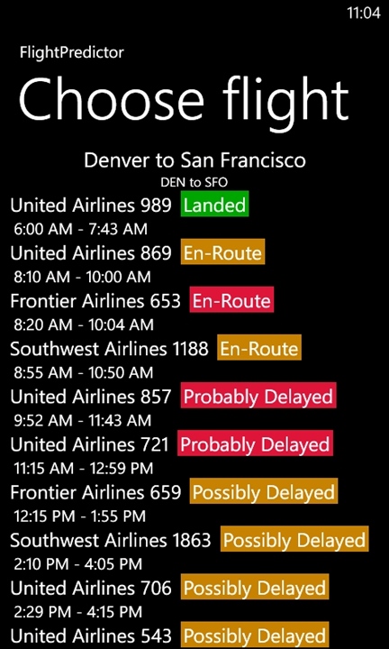 Flight Predictor