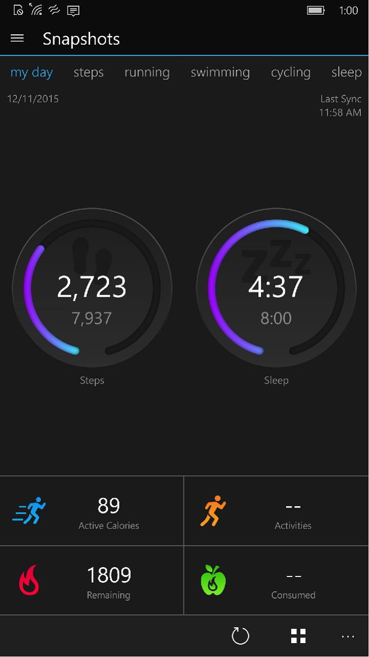 Garmin Connect Mobile screenshot