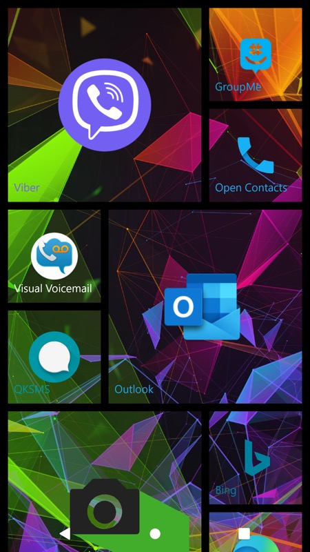 macdroid live tiles