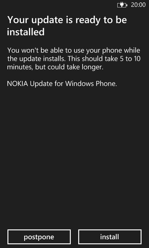 Lumia 620 update