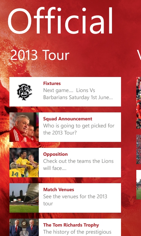 The Lions Tour