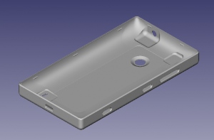 Nokia Lumia 520 Shell (Render)