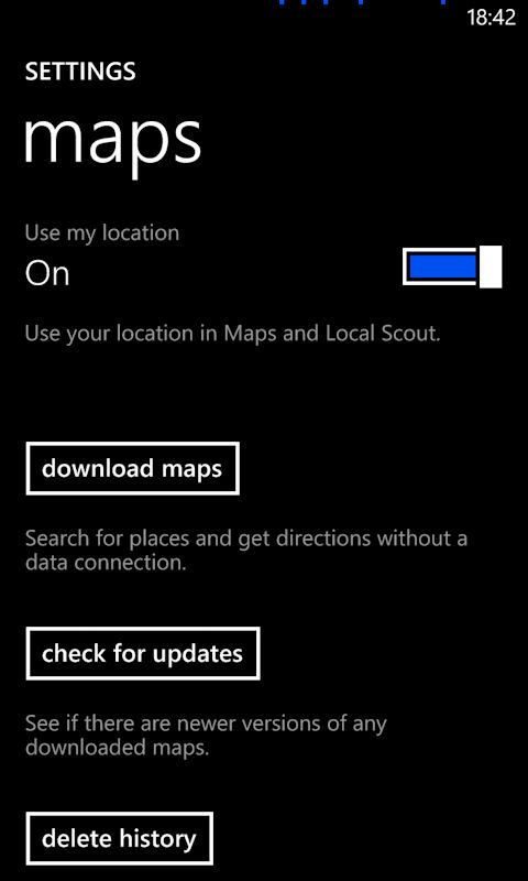 Maps Update