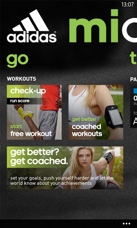 Micoach train hot sale and run