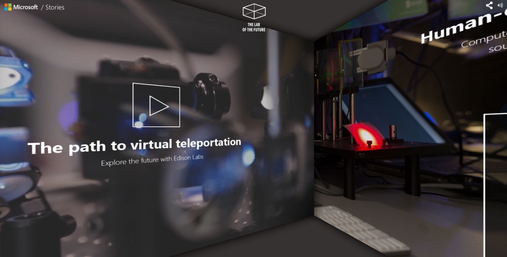 VR inside Microsoft