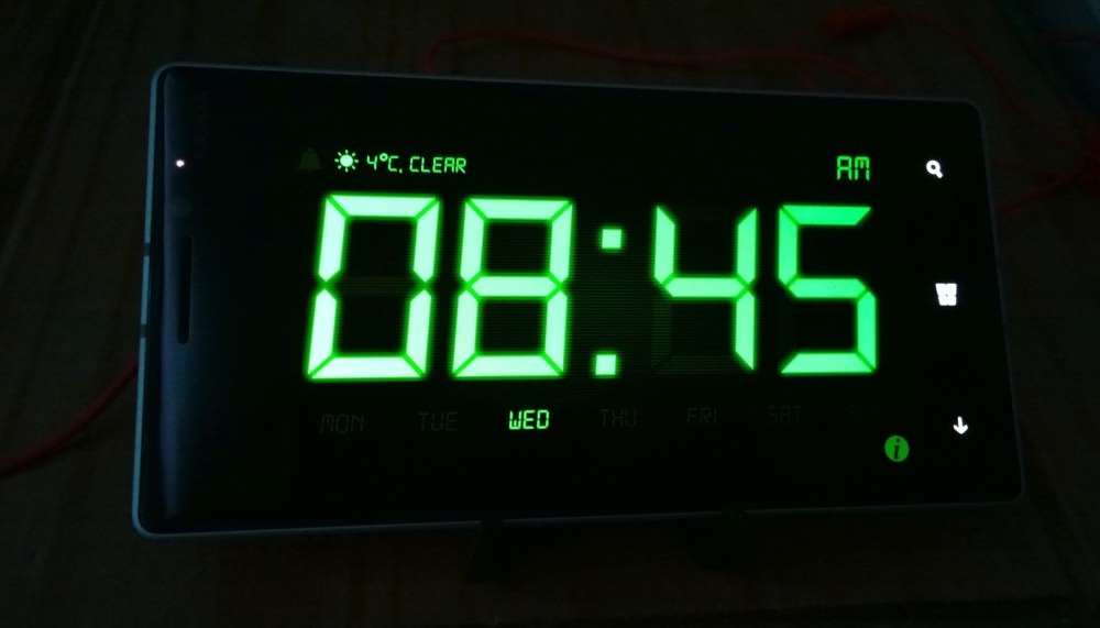 Night Stand Clock