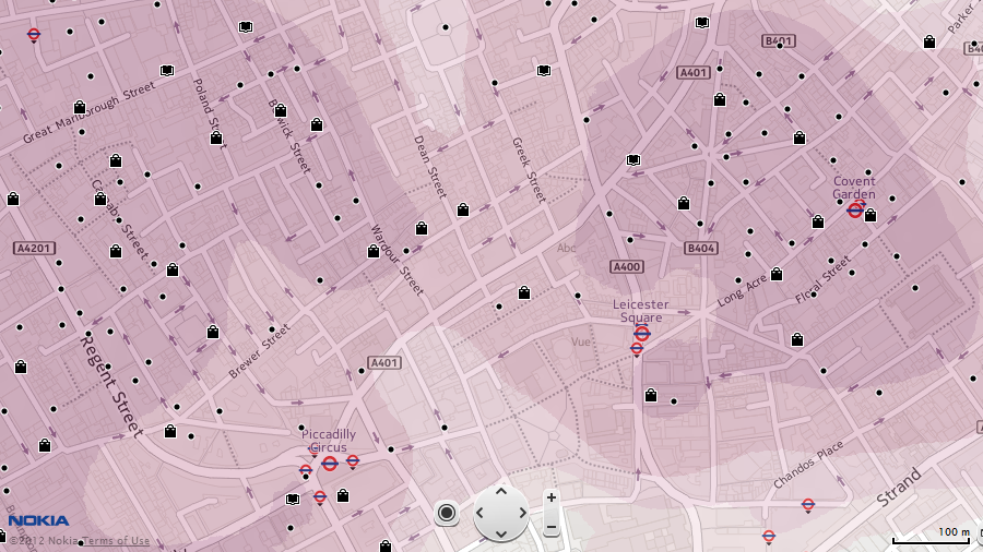 Nokia Heat Maps