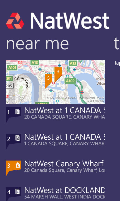 NatWest app