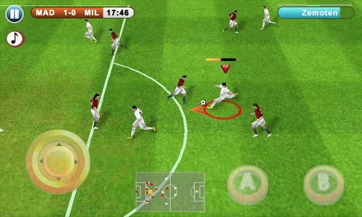 real football 2012 gameloft